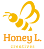 brown honey bee logo